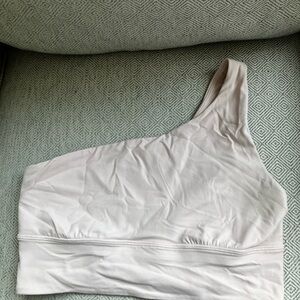 Lululemon Athletica Light Pink One-Shoulder Bra
